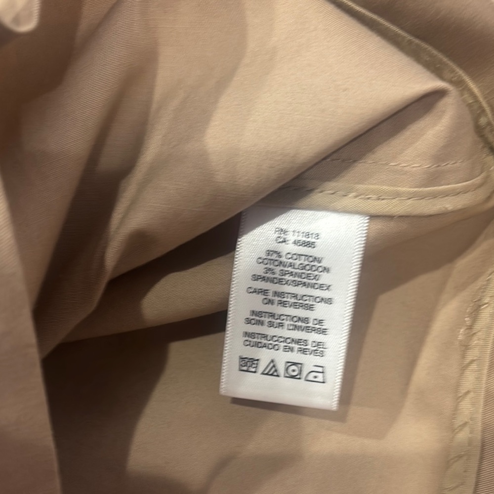 Michael Kors Tan Blazer with Stand-Up Collar. - Picture 5 of 7